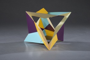Geometric Model by A. Harry Wheeler, One-Sided Polyhedron