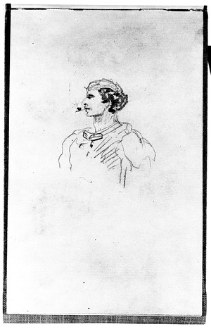 Album de Marine: Sketchbook of 48 folios containing 17 watercolors and 27 black chalk and graphite s