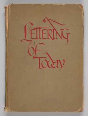 <I>Lettering of To-day</I>