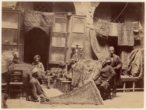 [Bazaar, Rug Merchants]