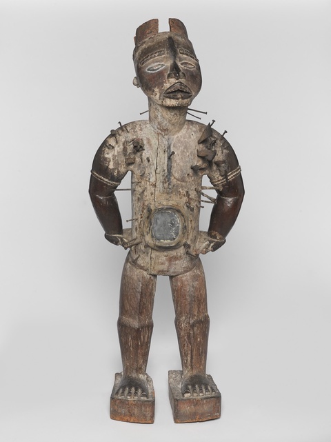 Power Figure (Nkisi Nkondi), 19th century, with 20th century restoration, Kakongo