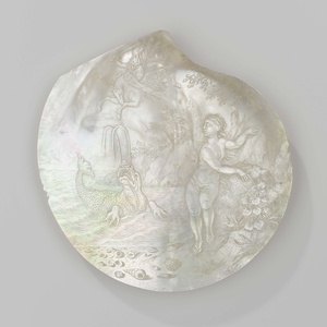 Pearl Oyster Shell with Perseus and Andromeda