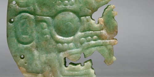 Maya Deities and Nobles in Living Jade