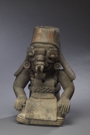Figural Urn