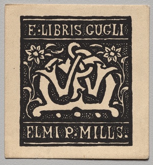 Bookplate: Elmi P. Mills