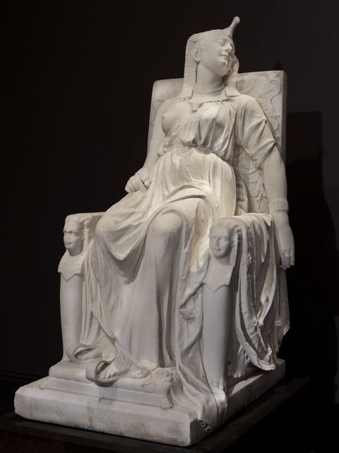 The Death of Cleopatra, carved 1876, Edmonia Lewis, American