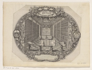 Ex libris van Zacharius Conrad von Uffenbach