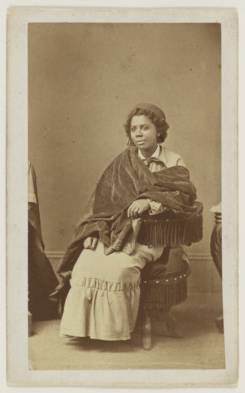 Edmonia Lewis, c. 1870, Henry Rocher, American