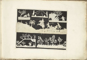 Collage van knipselkunst