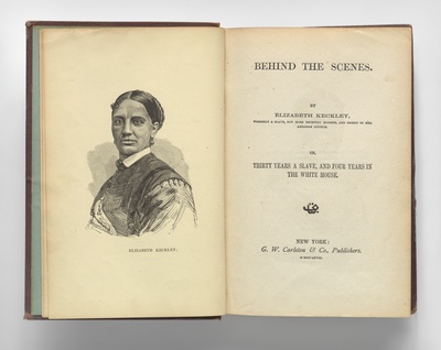 Elizabeth Keckley (frontispiece to "Behind the Scenes")