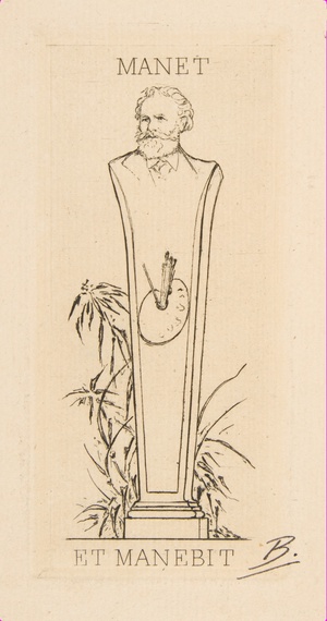 Ex-libris of Manet