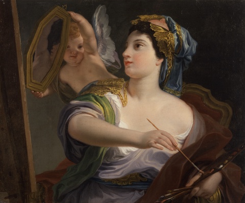 Allegory of Painting, 1764, Domenico Corvi, Italian