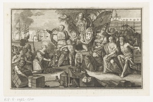 Allegorie op de Oost-Indische Compagnie