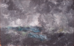 Storm in the Skerries. "The Flying Dutchman"