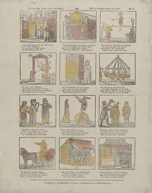 Kindren deez' prent bevat zaken, / Wilt er vreugden en nut uit rapen