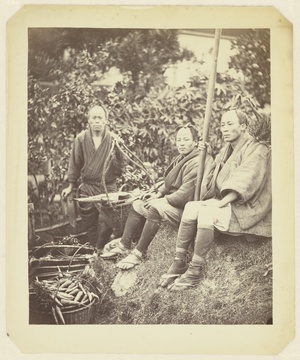 Portrait of Three Farmers