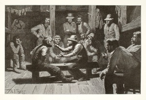 Political Discussion in a Lumber Shanty