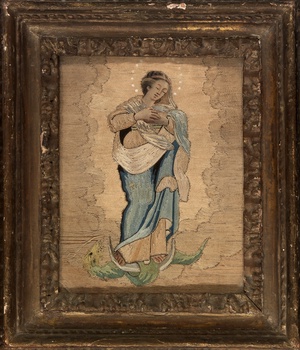 Collage Fabric Madonna