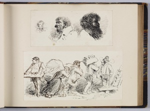 Album of Original sketches