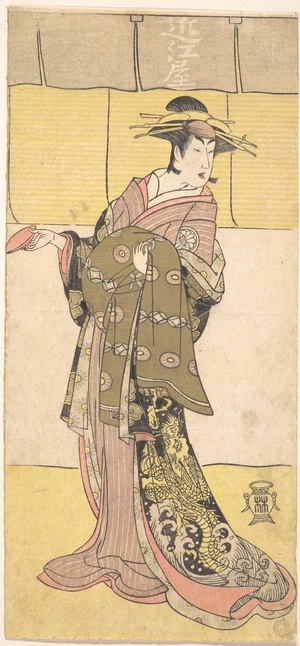 The Actor Segawa Kikunojō as a Courtesan of the Ōmiya Brothel