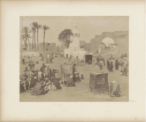 Markt van Assoul in Egypte