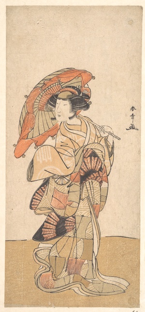 The First Nakamura Tomijuro as a Woman Dancer