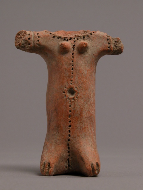 Fragment of a Figure, 4th–7th century, Coptic
